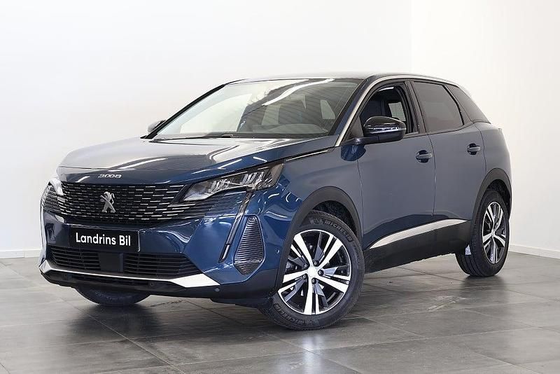 Begagnad Peugeot 3008 Allure 131 HK (96 kW) 2022 Blå SUV