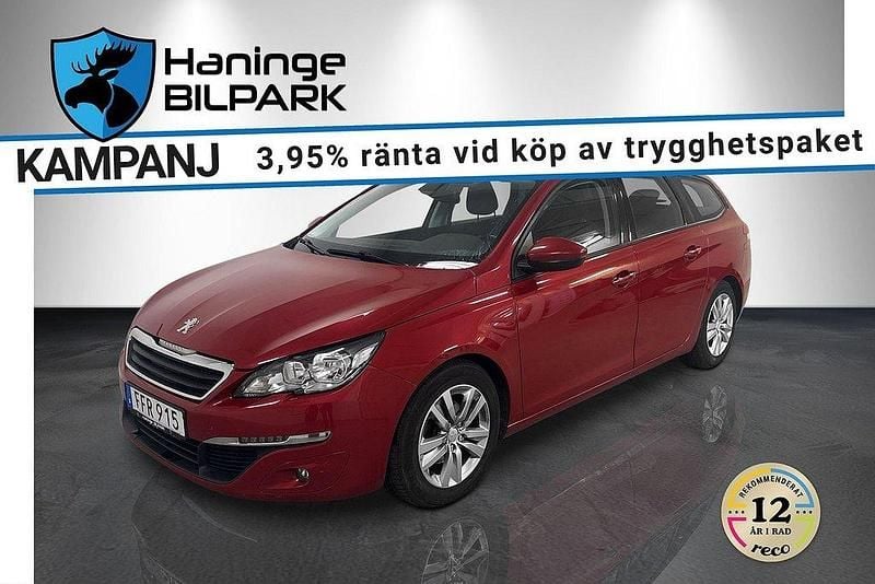 Röd Begagnad 2015 Peugeot 308 Active Kombi | 79 900 kr (Bra pris) - Bild 1/2