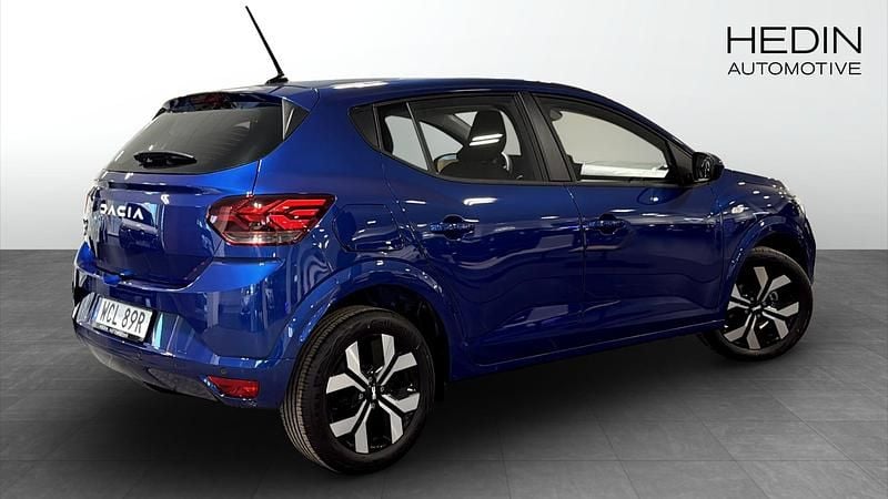 Ny Dacia Sandero Expression 91 HK (66 kW) 2025 Blå Halvkombi