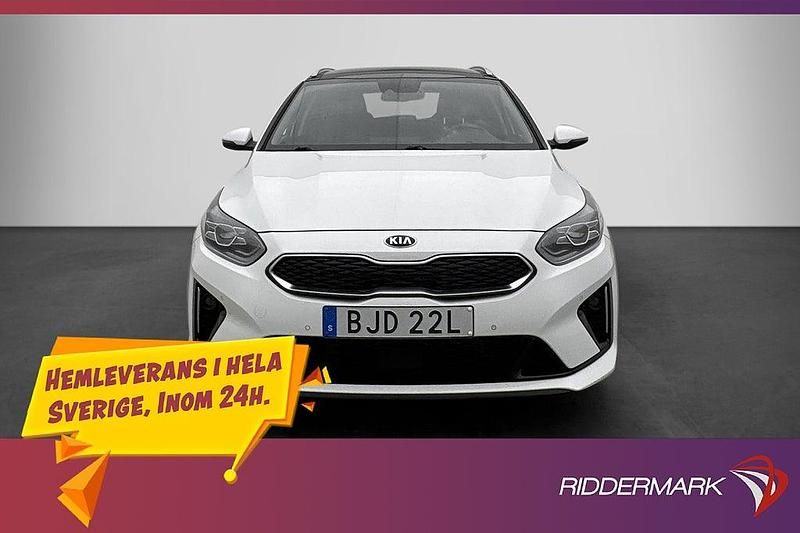 Begagnad Kia Ceed Advance 105 HK (77 kW) 2020 Vit Halvkombi