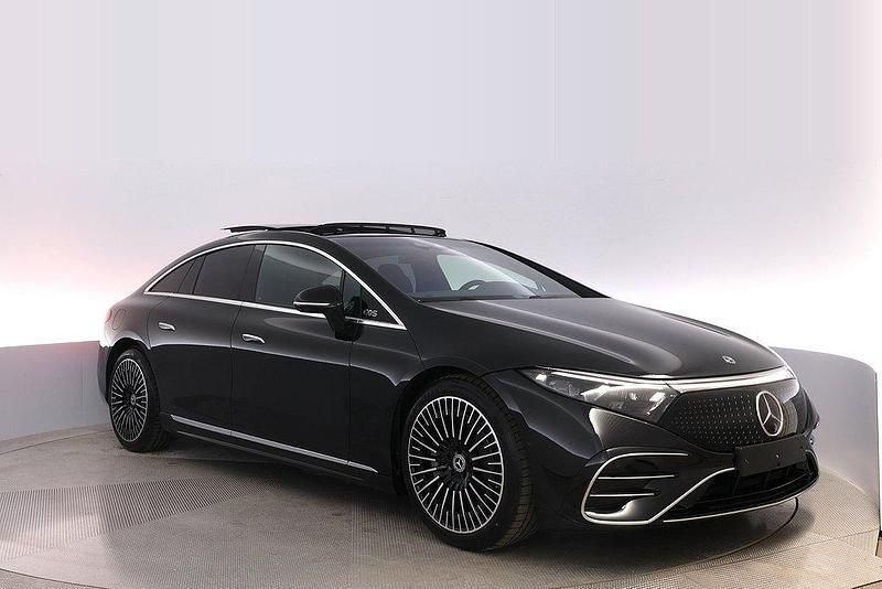 Svart Ny 2025 Mercedes EQS450+ Edition Halvkombi | 1 098 910 kr (Superpris) - Bild 1/4
