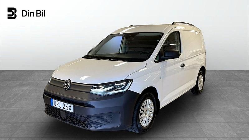 Vit (candyvit) Ny 2025 VW Caddy Minibuss | 368 750 kr (Bra pris) - Bild 1/4