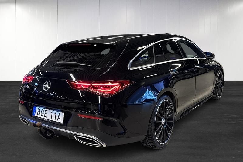 Begagnad Mercedes CLA200 Shooting Brake AMG 163 HK (119 kW) 2020 Svart Kombi