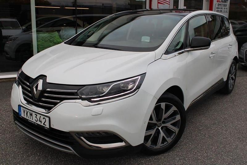 Vit Begagnad 2017 Renault Espace Minibuss | 164 900 kr (Marknadspris) - Bild 1/4