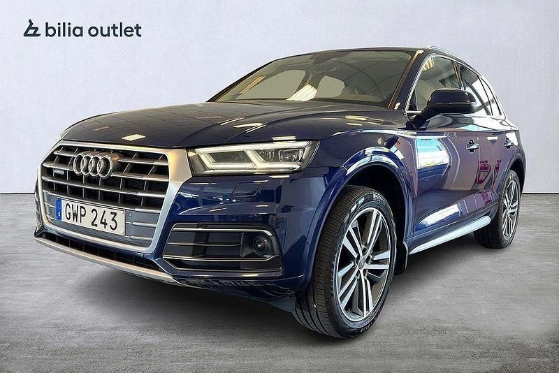 Blå Begagnad 2018 Audi Q5 Comfort SUV | 259 900 kr (Bra pris) - Bild 1/3