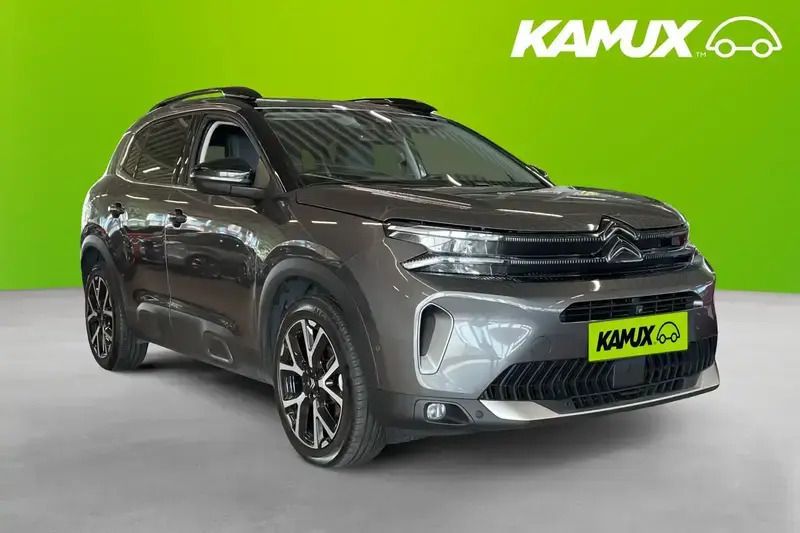 Silver/grå Begagnad 2022 Citroën C5 Aircross PureTech SUV | 209 700 kr (Marknadspris) - Bild 1/4