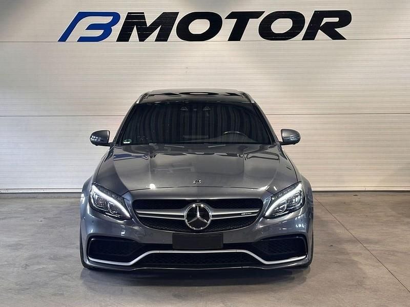 Begagnad Mercedes C63 AMG AMG 476 HK (350 kW) 2017 Mörkgrå Kombi