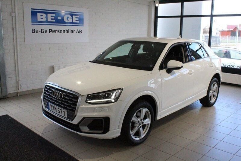 Vit Begagnad 2017 Audi Q2 Sport SUV | 183 000 kr (Lite dyr) - Bild 1/4