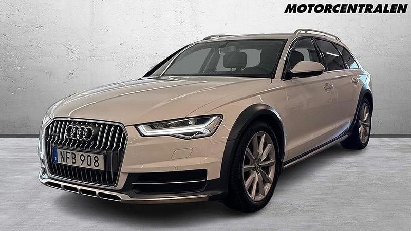 Vit Begagnad 2017 Audi A6 Allroad Kombi | 279 000 kr (Marknadspris) - Bild 1/4