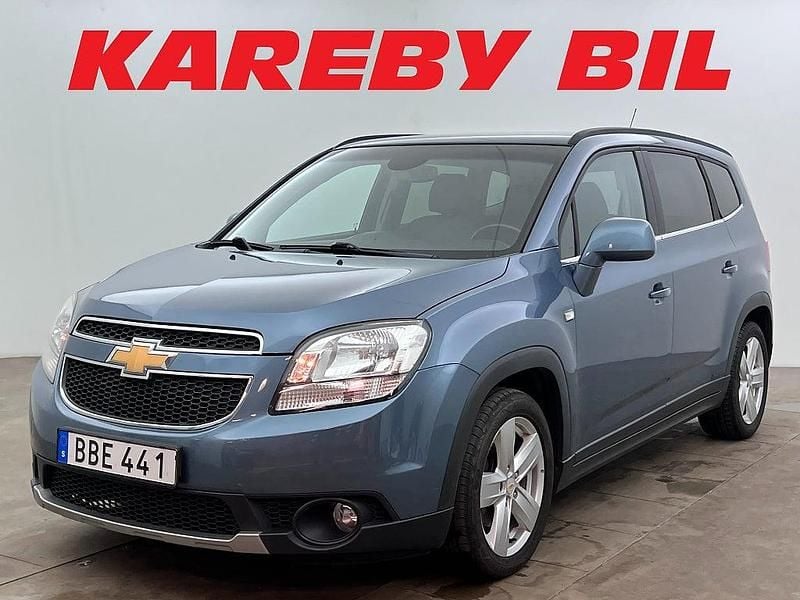 Blå metallic Begagnad 2013 Chevrolet Orlando Minibuss | 74 900 kr (Marknadspris) - Bild 1/3