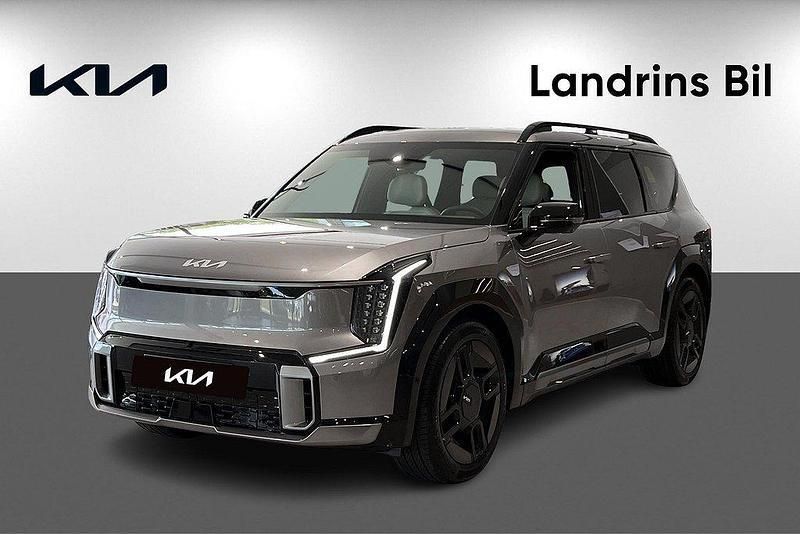 Grå Ny 2025 Kia EV9 GT-Line SUV | 877 900 kr (Marknadspris) - Bild 1/4