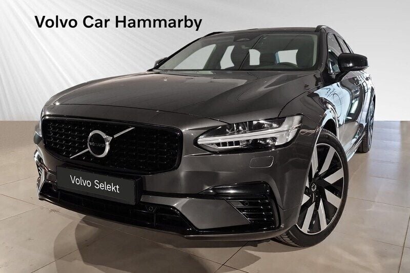 Grå Begagnad 2024 Volvo V90 Plus Kombi | 559 000 kr (Lite dyr) - Bild 1/3