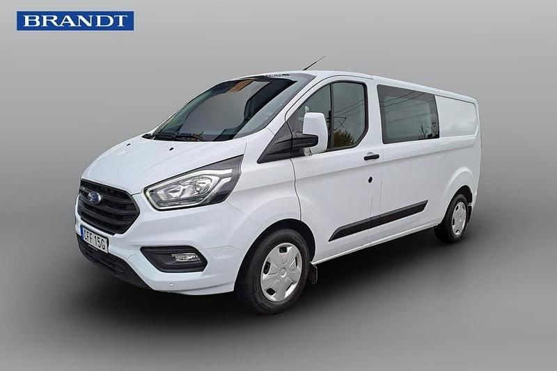 Vit Begagnad 2022 Ford Transit Custom Van | 339 000 kr - Bild 1/4
