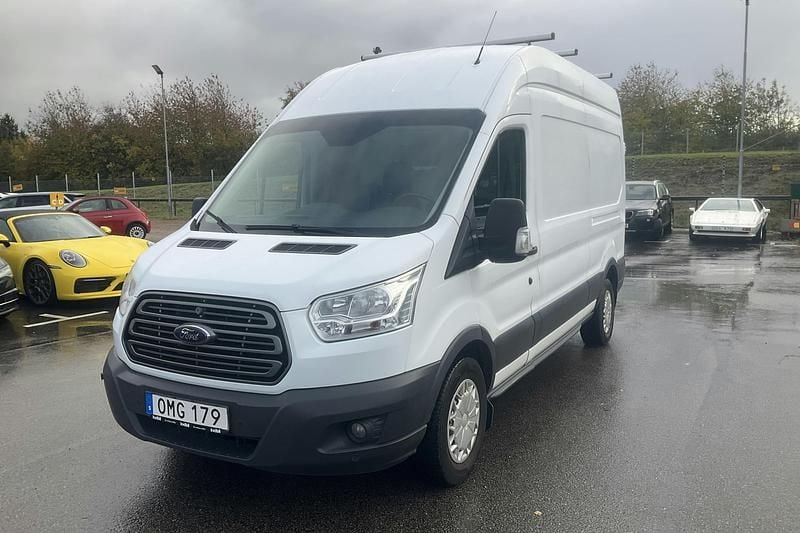Vit Begagnad 2014 Ford Transit | 139 000 kr (Bra pris) - Bild 1/4