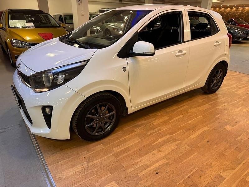 Begagnad Kia Picanto 84 HK (61 kW) 2019 Vit Halvkombi
