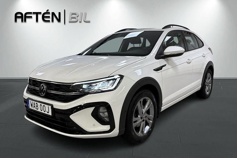 Vit Begagnad 2022 VW Taigo R-line SUV | 244 800 kr (Marknadspris) - Bild 1/3