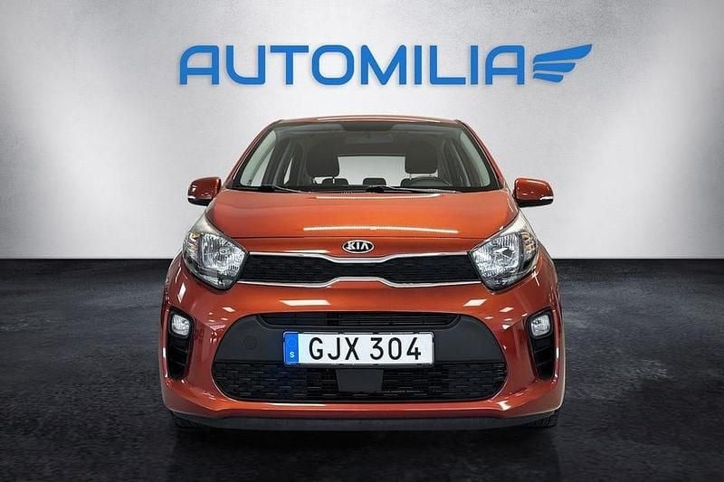 Begagnad Kia Picanto Advance 67 HK (49 kW) 2018 Orange Halvkombi
