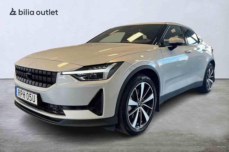 Silver Begagnad 2022 Polestar 2 Long Range Dual motor Sedan | 359 900 kr (Marknadspris) - Bild 1/1