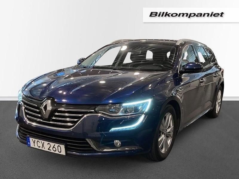 Blå Begagnad 2017 Renault Talisman GrandTour Zen Kombi | 129 000 kr (Bra pris) - Bild 1/4