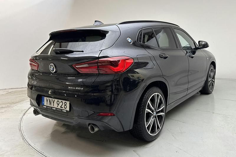Begagnad BMW X2 Comfort Edition 190 HK (139 kW) 2018 Svart SUV