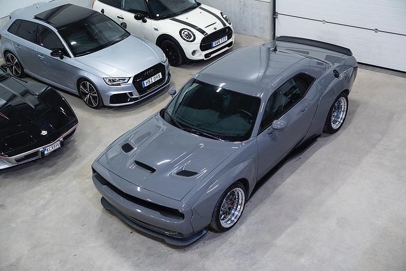 Begagnad Dodge Challenger 717 HK (527 kW) 2018 Grå Sportkupé