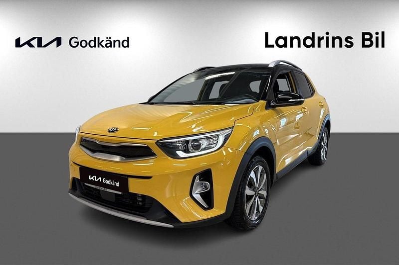 Gul Begagnad 2020 Kia Stonic Advance SUV | 184 300 kr (Bra pris) - Bild 1/4
