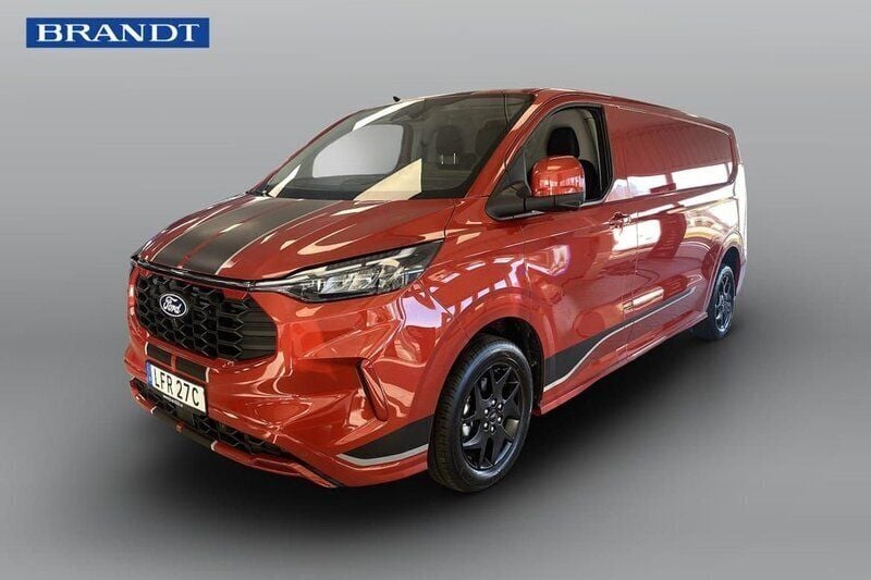 Röd Ny 2025 Ford Transit Custom Sport Van | 787 600 kr - Bild 1/4