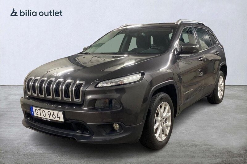 Grön Begagnad 2015 Jeep Cherokee Longitude SUV | 149 900 kr (Bra pris) - Bild 1/3