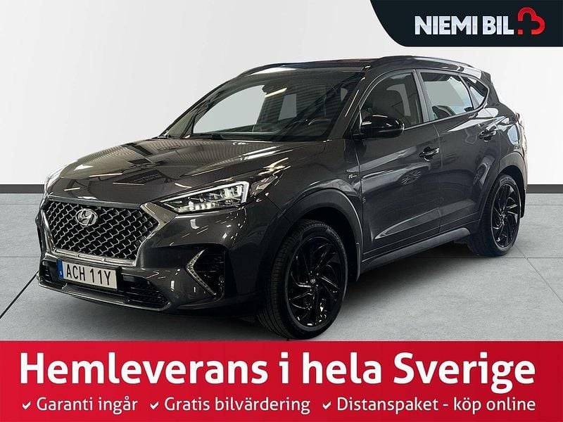 Mörkgrå Begagnad 2019 Hyundai Tucson N Line SUV | 224 900 kr (Lite dyr) - Bild 1/3