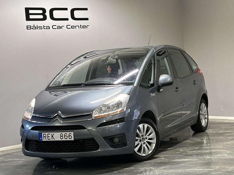Mörkgrå Begagnad 2007 Citroën C4 Picasso Minibuss | 44 900 kr (Marknadspris) - Bild 1/3