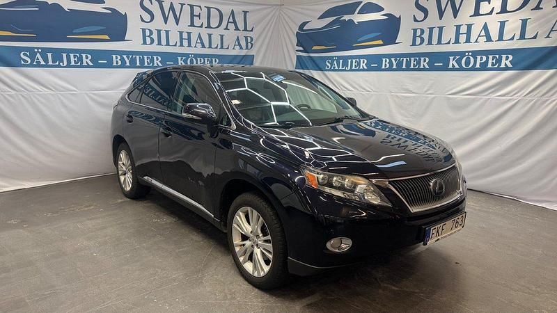 Svart Begagnad 2010 Lexus RX450h Luxury Line SUV | 129 800 kr - Bild 1/4