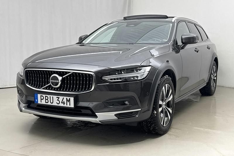 Grå Begagnad 2024 Volvo V90 CC Ultimate Kombi | 509 000 kr (Marknadspris) - Bild 1/4