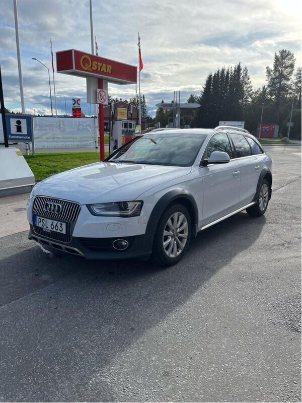 Vit Begagnad 2014 Audi A4 Allroad Comfort Kombi | 110 000 kr (Marknadspris) - Bild 1/3