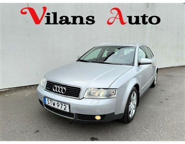Silver Begagnad 2002 Audi A4 Kombi | 44 900 kr (Marknadspris) - Bild 1/4