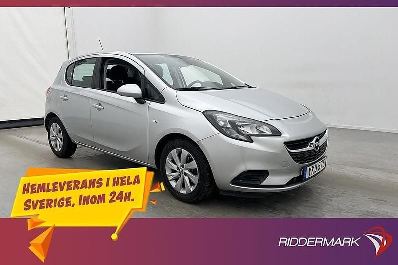 Begagnad Opel Corsa Enjoy 90 HK (66 kW) 2017 Grå Halvkombi