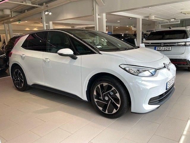 Vit Ny 2025 VW ID.3 Pure Halvkombi | 399 900 kr - Bild 1/4