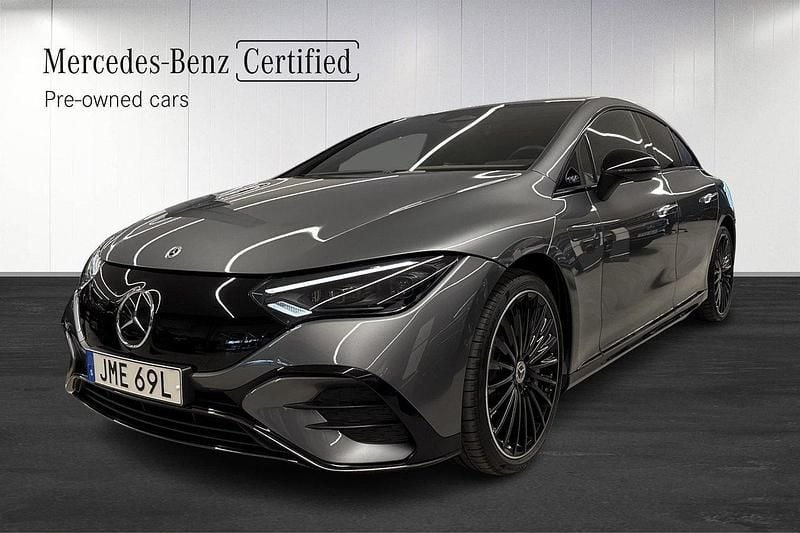 Gråmetallic Begagnad 2023 Mercedes EQE500 AMG Sedan | 689 000 kr (Dyr) - Bild 1/4
