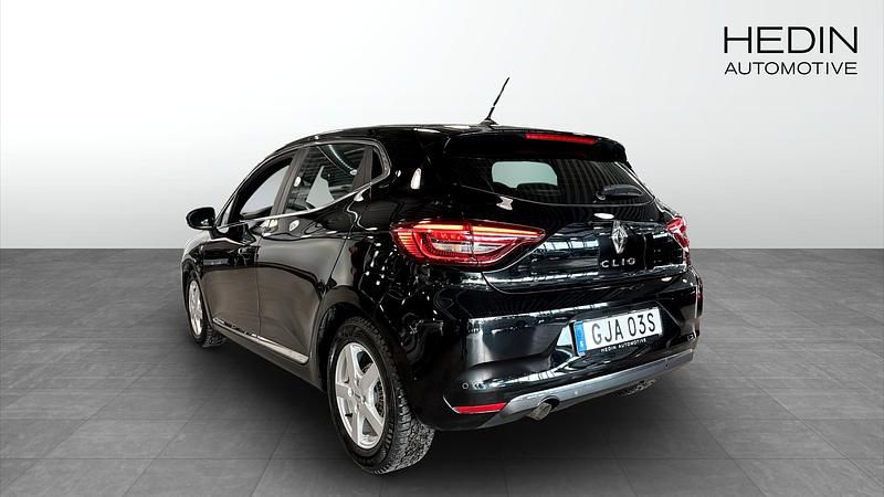 Begagnad Renault Clio V Intens 91 HK (66 kW) 2022 Svart Halvkombi