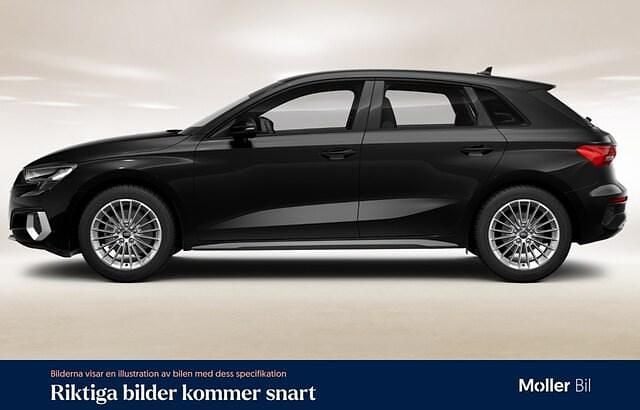 Begagnad Audi A3 Proline 150 HK (110 kW) 2023 Brilliantsvart Sedan