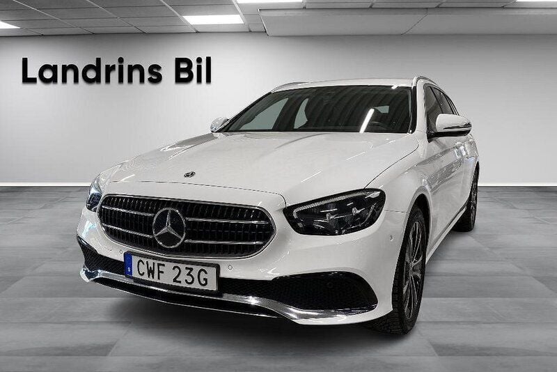 Vit Begagnad 2023 Mercedes E300 Kombi | 479 000 kr (Superpris) - Bild 1/4