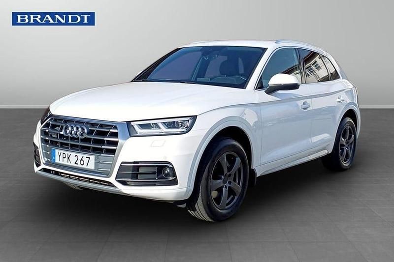 Vit Begagnad 2018 Audi Q5 Proline SUV | 279 900 kr (Marknadspris) - Bild 1/4