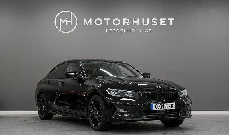Begagnad BMW 330e 184 HK (135 kW) 2020 Svart Sedan