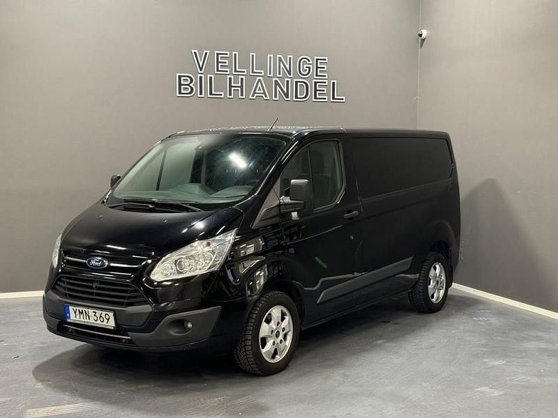Svart Begagnad 2017 Ford Transit Custom Van | 114 900 kr (Marknadspris) - Bild 1/4