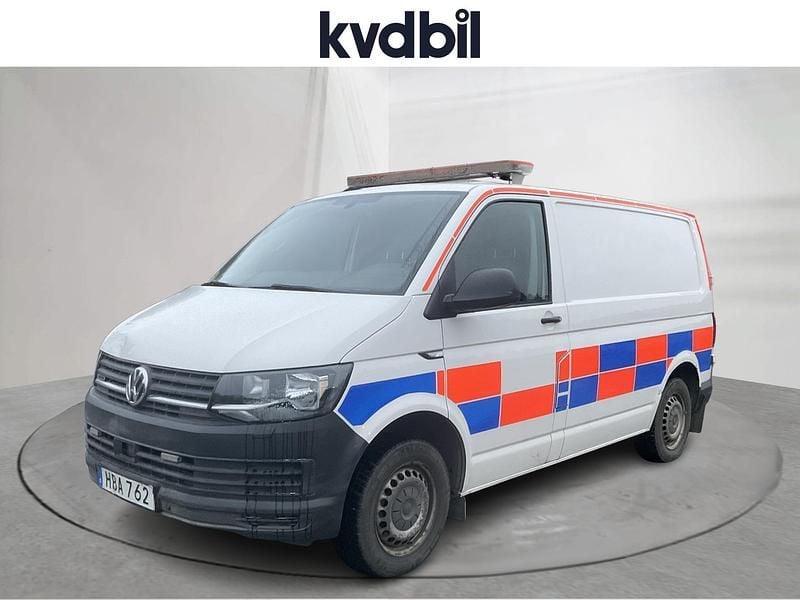 Vit Begagnad 2018 VW Transporter Van | 209 000 kr (Superpris) - Bild 1/3