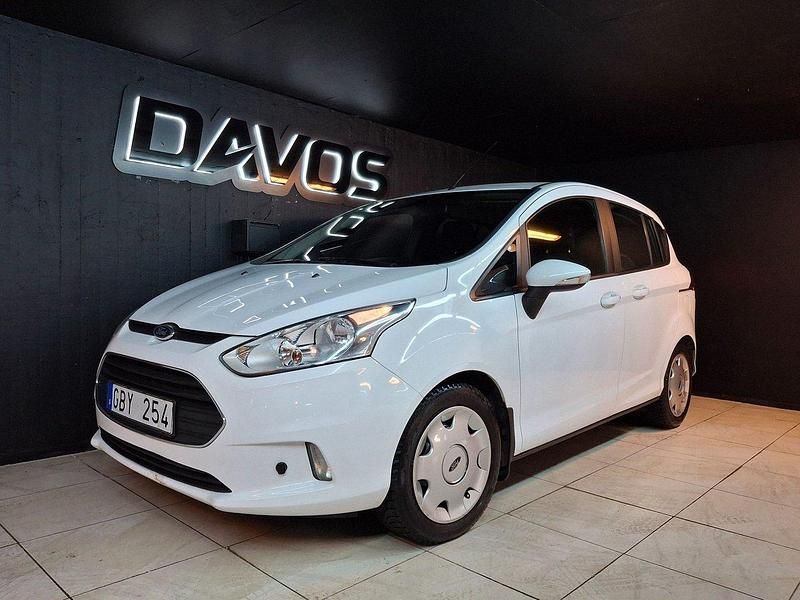 Vit Begagnad 2013 Ford B-MAX Minibuss | 76 900 kr (Marknadspris) - Bild 1/4