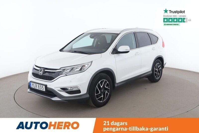 Vit Begagnad 2017 Honda CR-V Elegance Plus SUV | 160 000 kr (Bra pris) - Bild 1/4