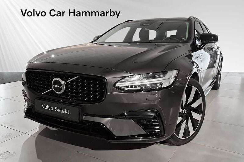 Grå Begagnad 2023 Volvo V90 Plus Kombi | 499 000 kr (Superpris) - Bild 1/3
