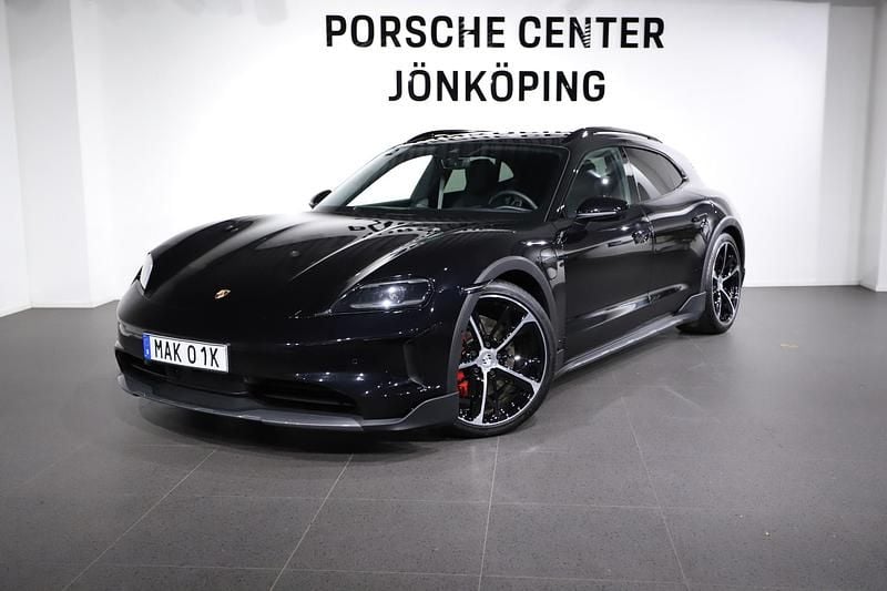 Svart (black) Begagnad 2024 Porsche Taycan 4S Cross Turismo Sedan | 1 175 000 kr - Bild 1/4