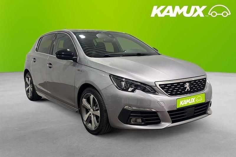 Silver/grå Begagnad 2019 Peugeot 308 GT-line Halvkombi | 154 800 kr (Lite dyr) - Bild 1/4