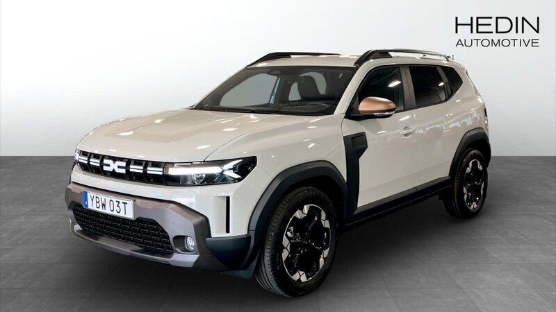 Brun (beige) Begagnad 2024 Dacia Duster Extreme SUV | 318 400 kr (Marknadspris) - Bild 1/4